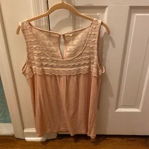 Pale pink blouse